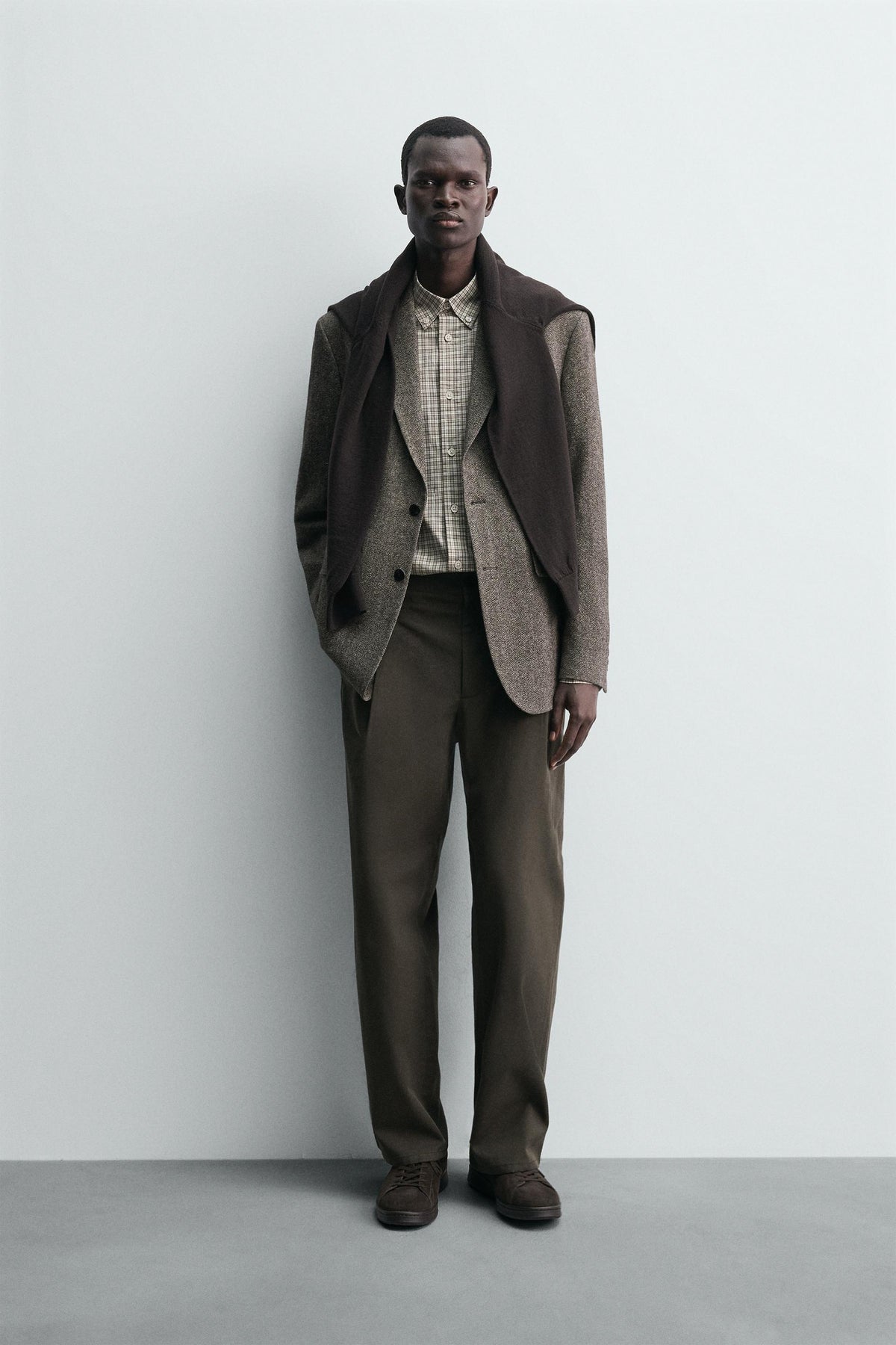 STRUCTURED REGULAR FIT BLAZER - Image 1