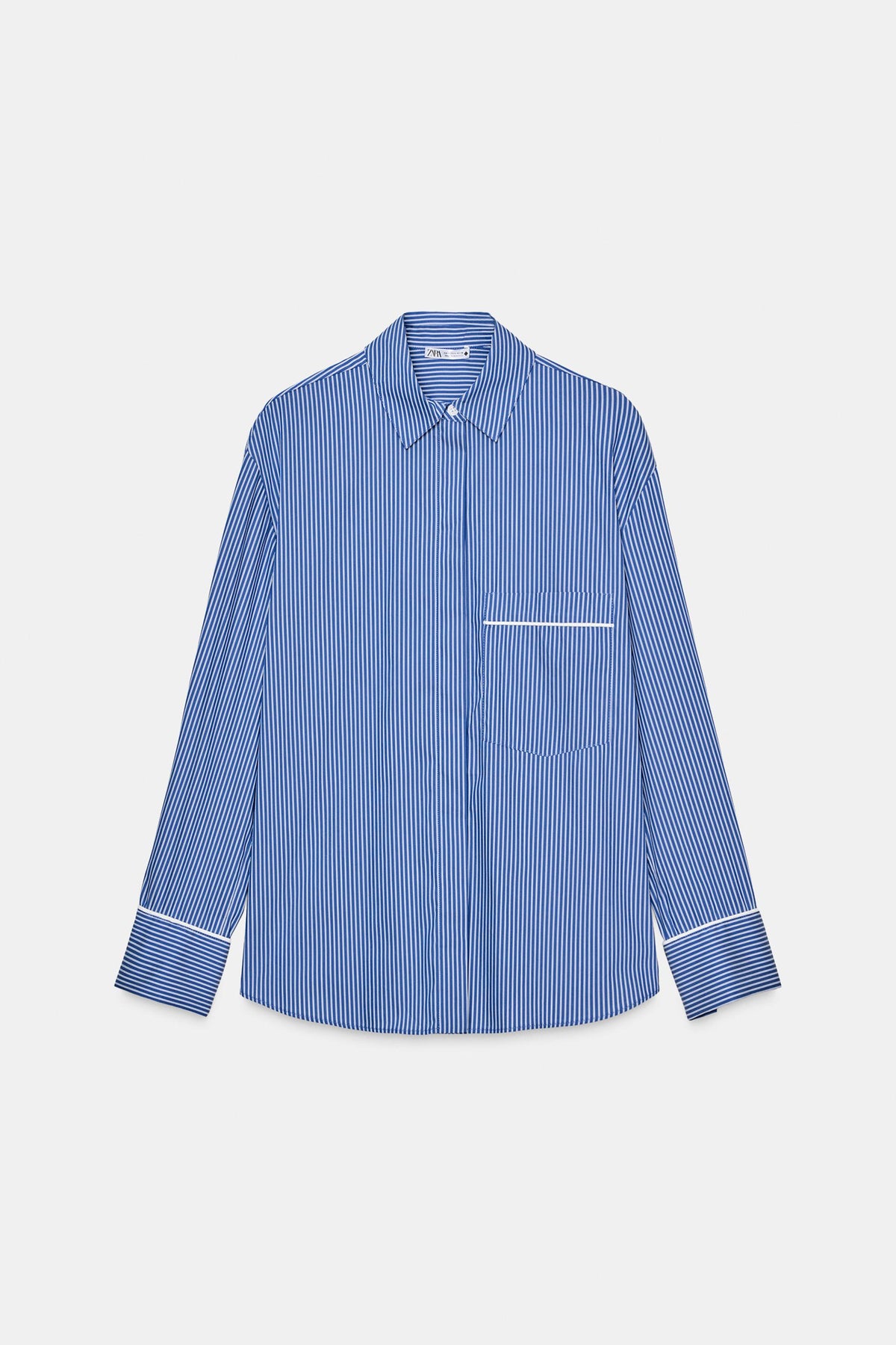 Gestreiftes Pyjamahemd