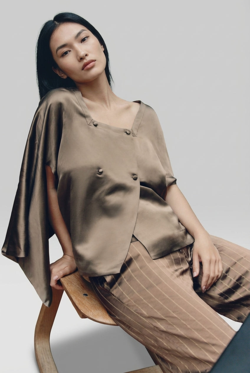 Gestreifte Pyjamahose