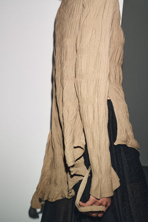 GATHERED KNIT TOP - Image 3