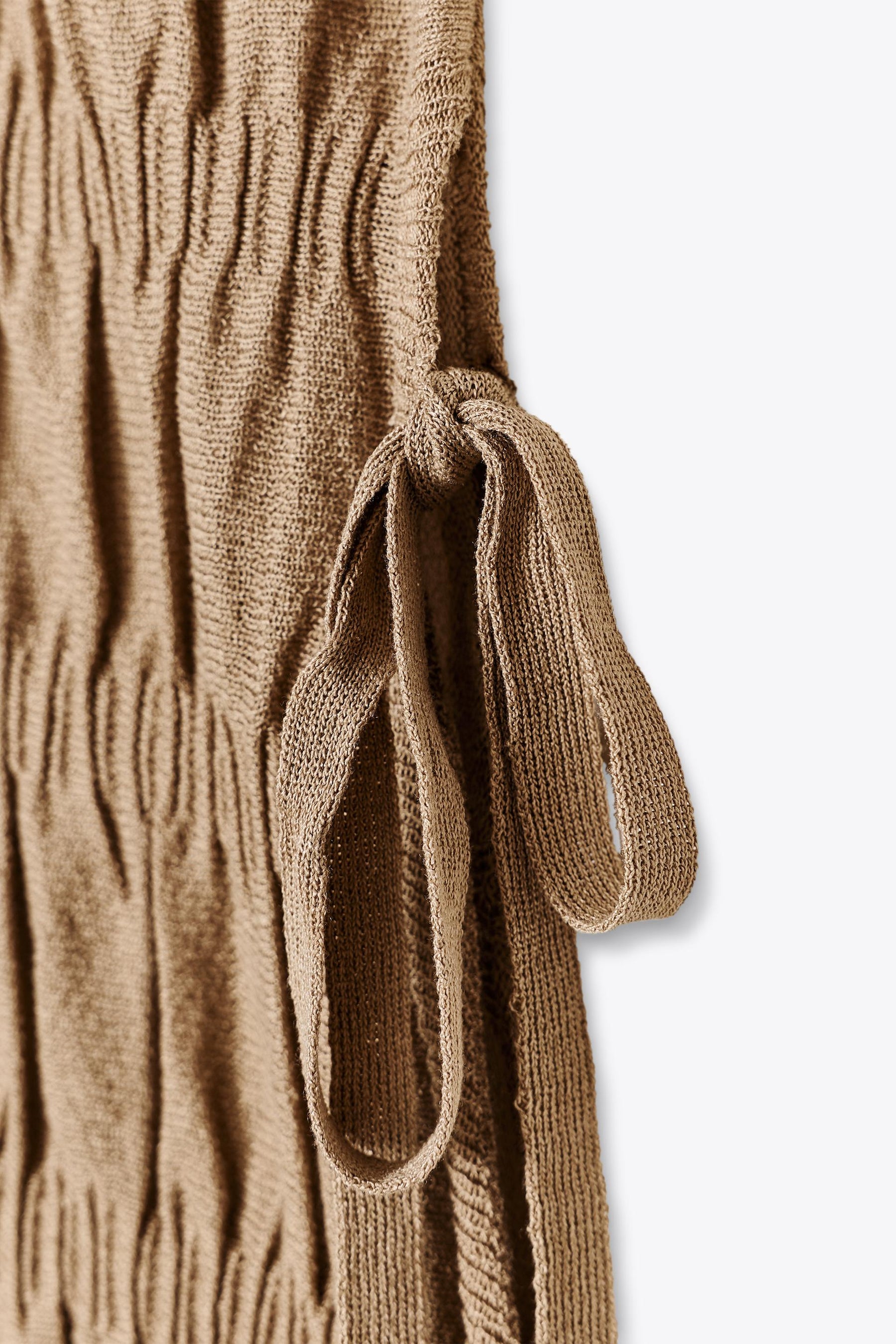 GATHERED KNIT TOP - Image 7