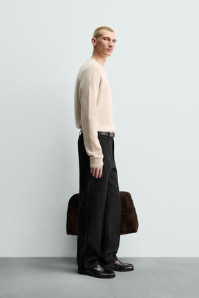 Cashmere Ribbed Pullover