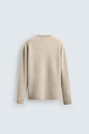 Cashmere Ribbed Pullover