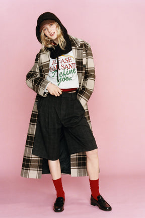 Sweatshirt mit Weihnachtsslogan