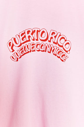 T-Shirt mit Wascheffekt und Aufdruck