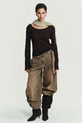 Weiches Hemd mit Doppeleffekt