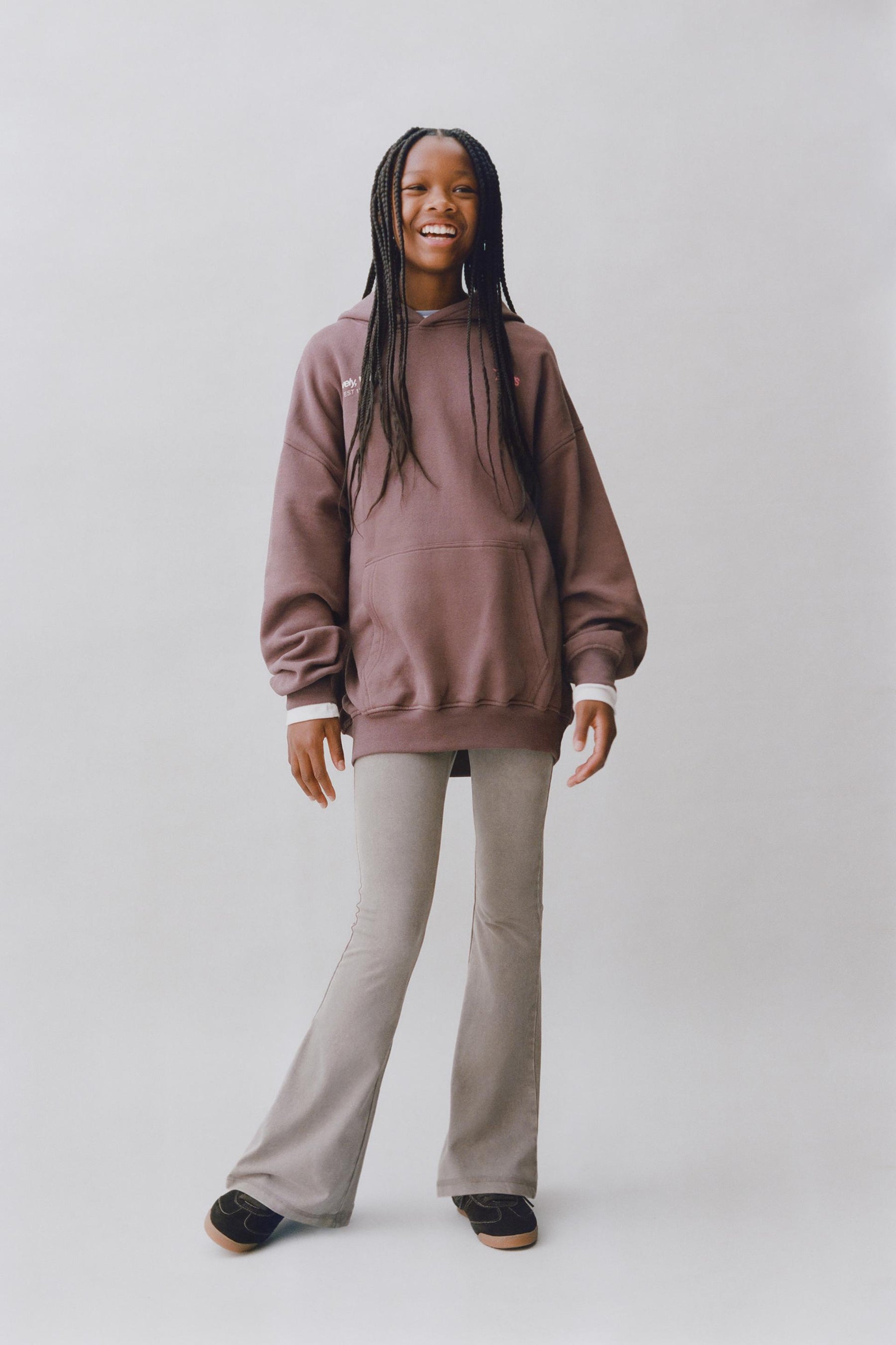 TEXT PRINT HOODIE - Image 5