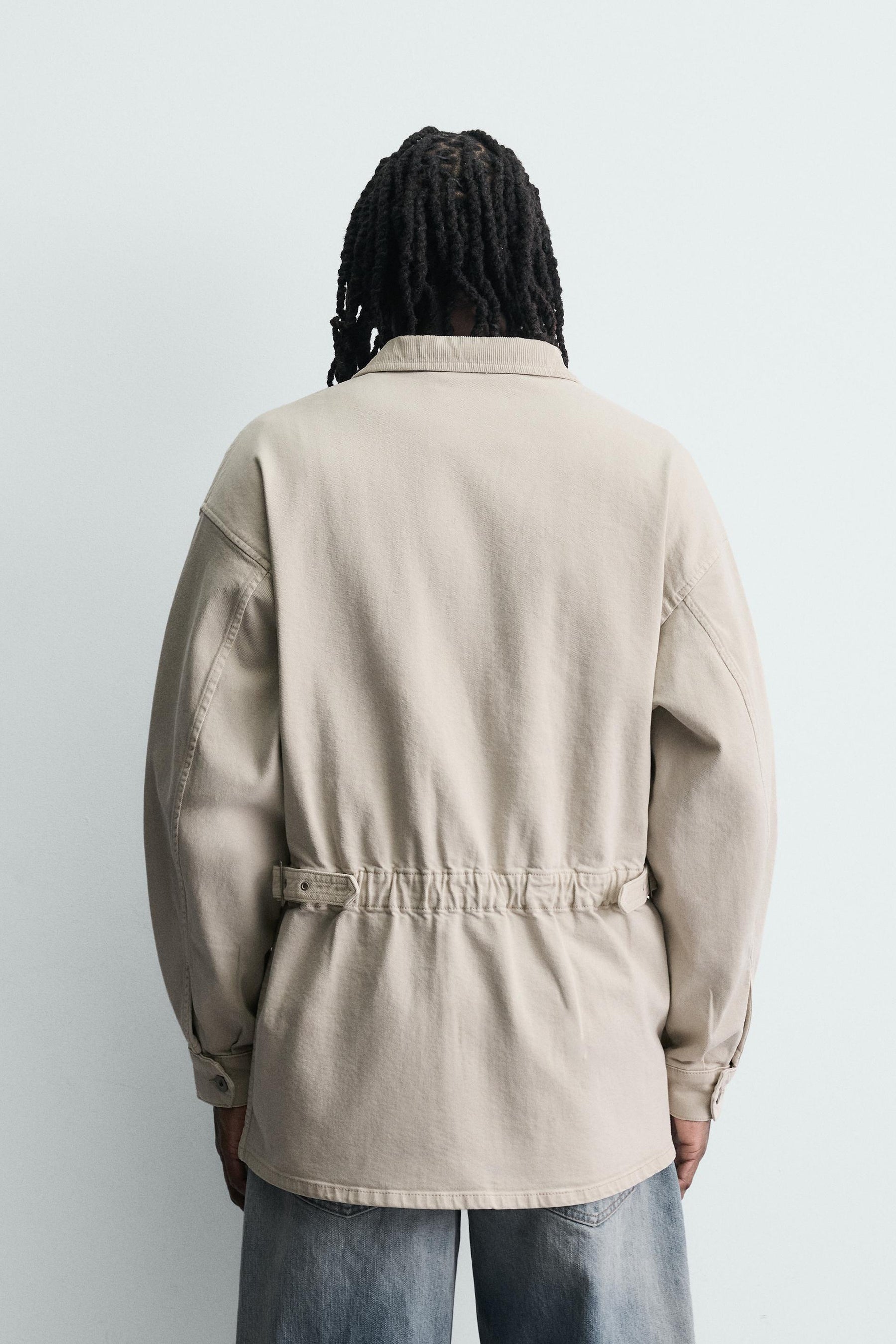 Pocketed Denim Jacket