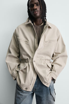 Pocketed Denim Jacket