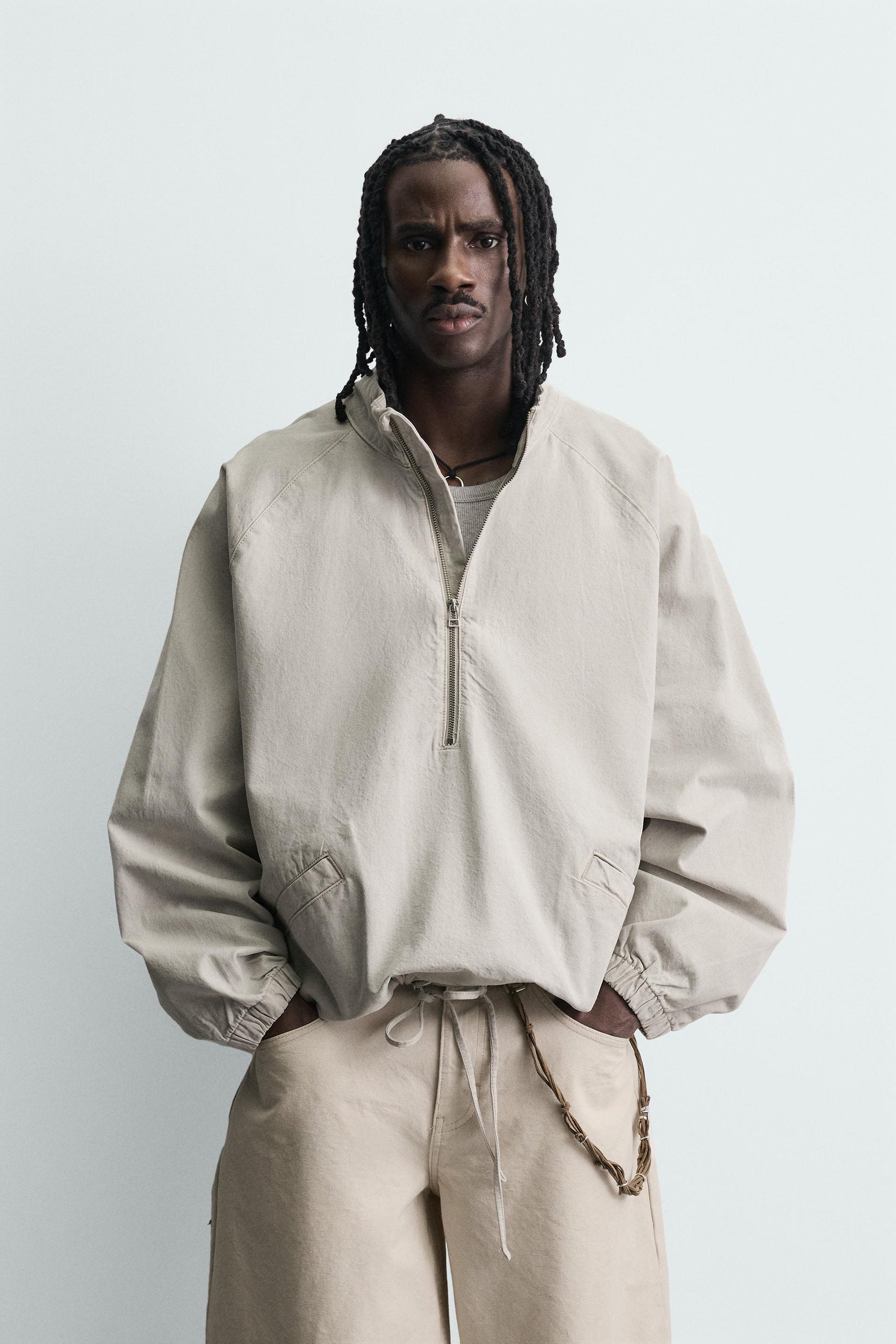 Zip Pocket Sweatshirt