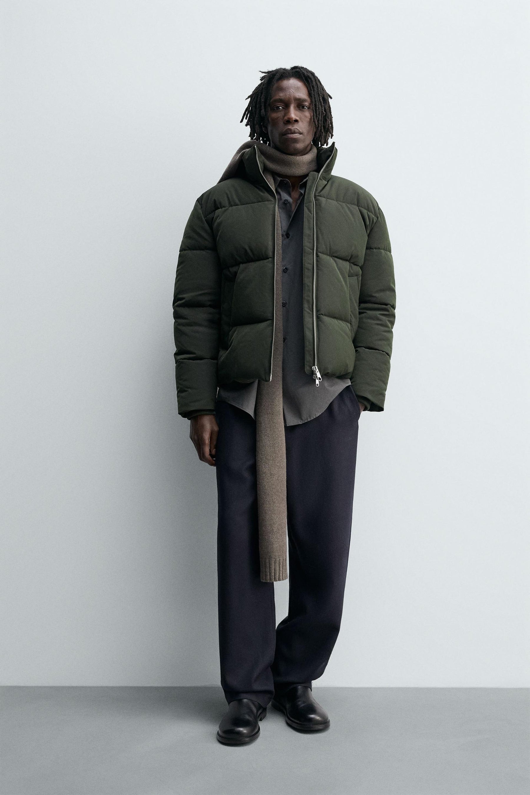 WATER-REPELLENT QUILTED JACKET - Image 1