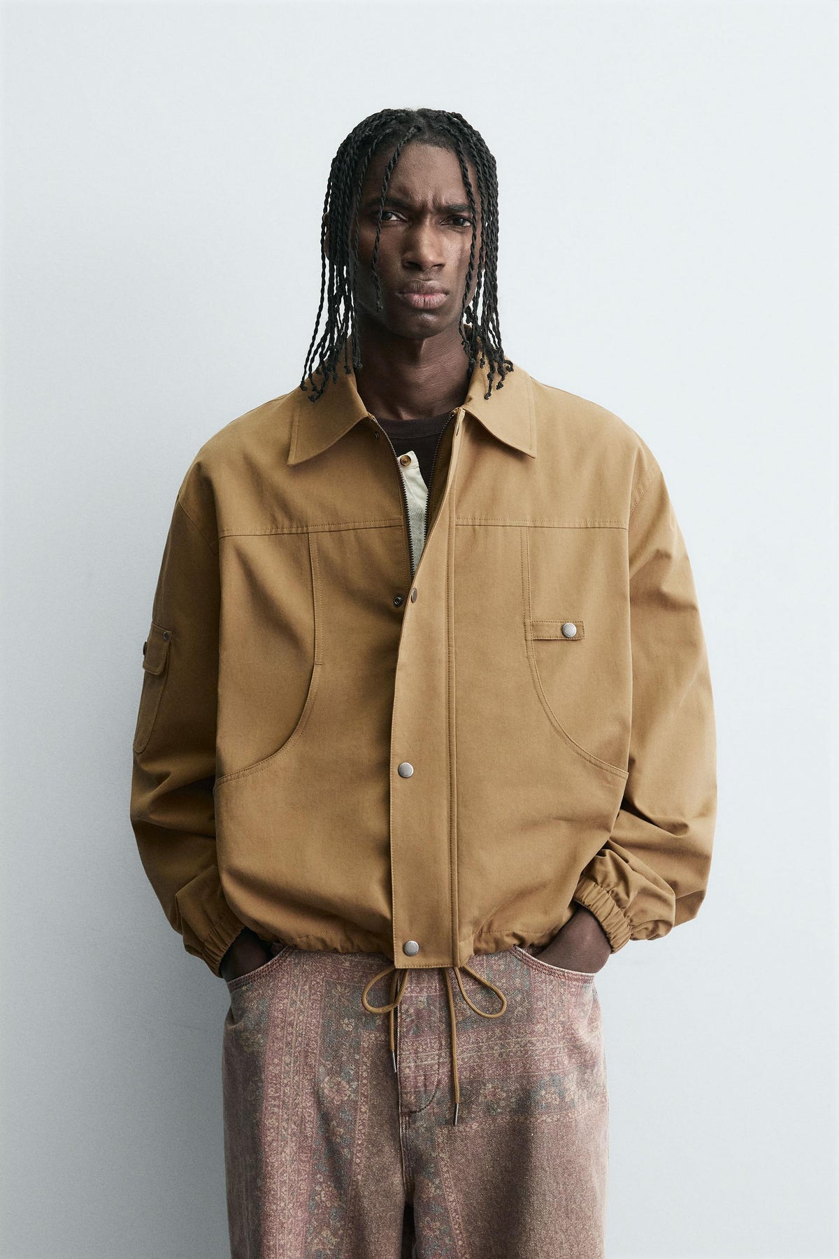 COTTON POCKET JACKET - Image 2