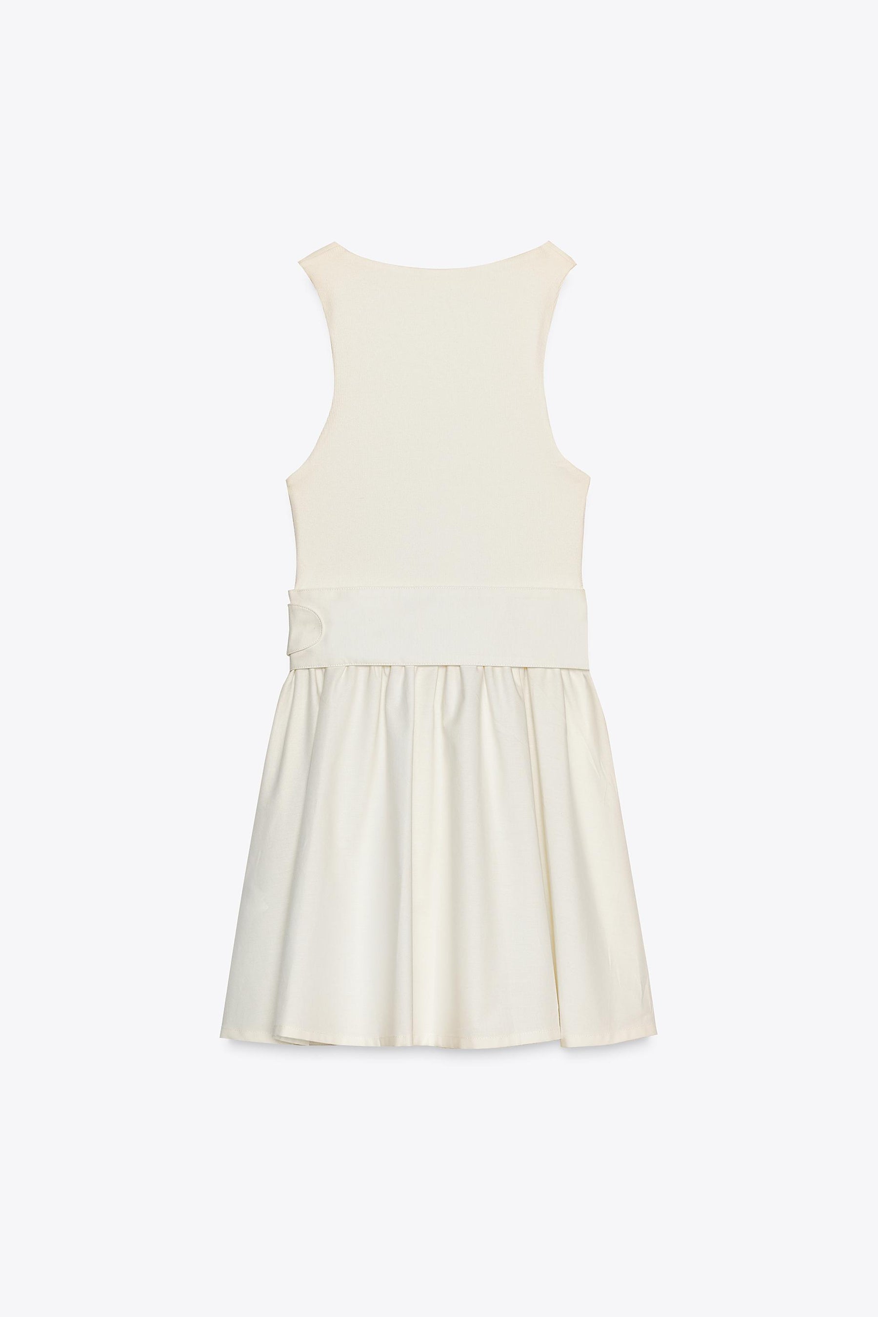 Twillkleid mit Gürtel