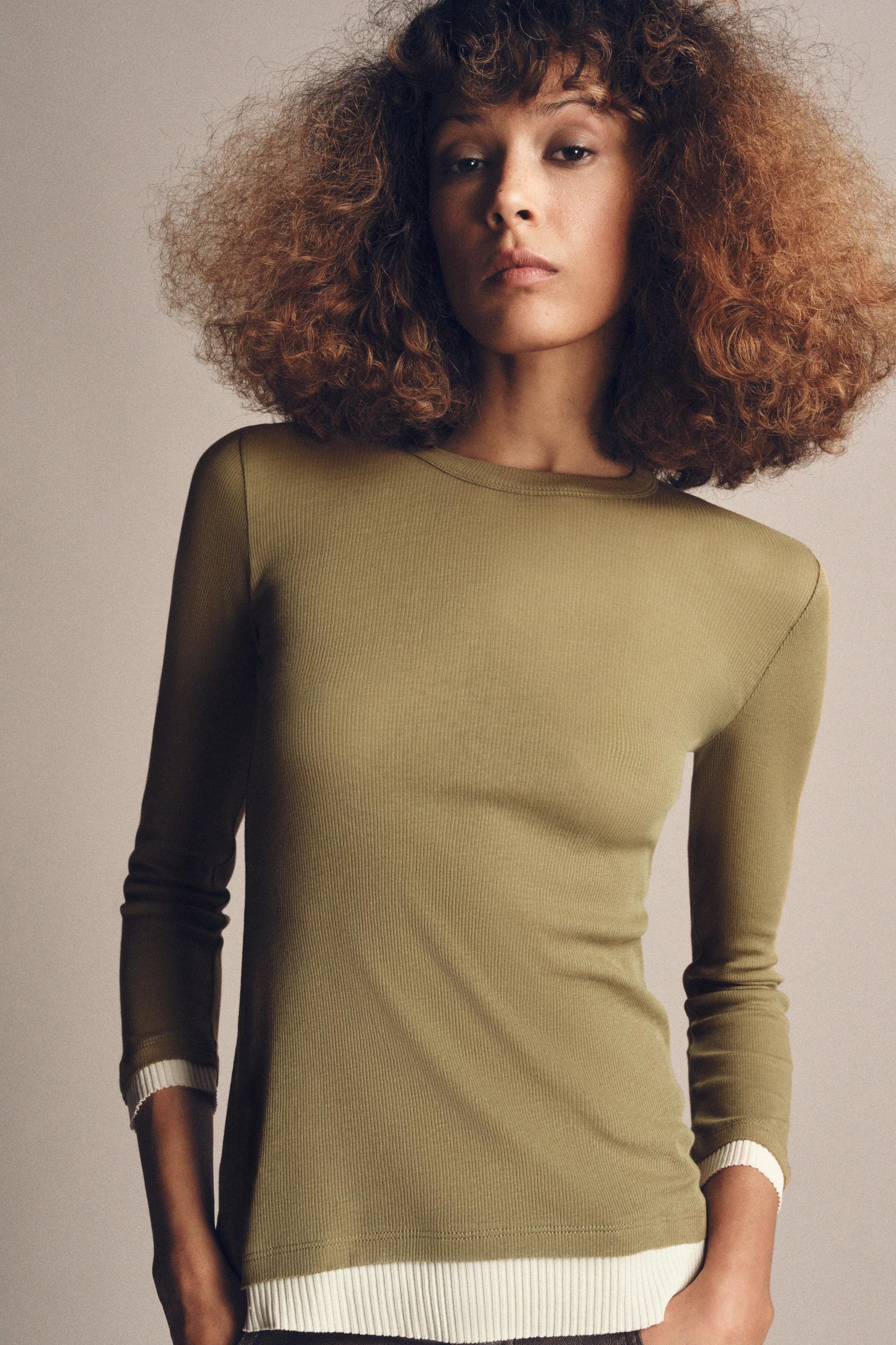 Supima-Baumwoll-T-Shirt