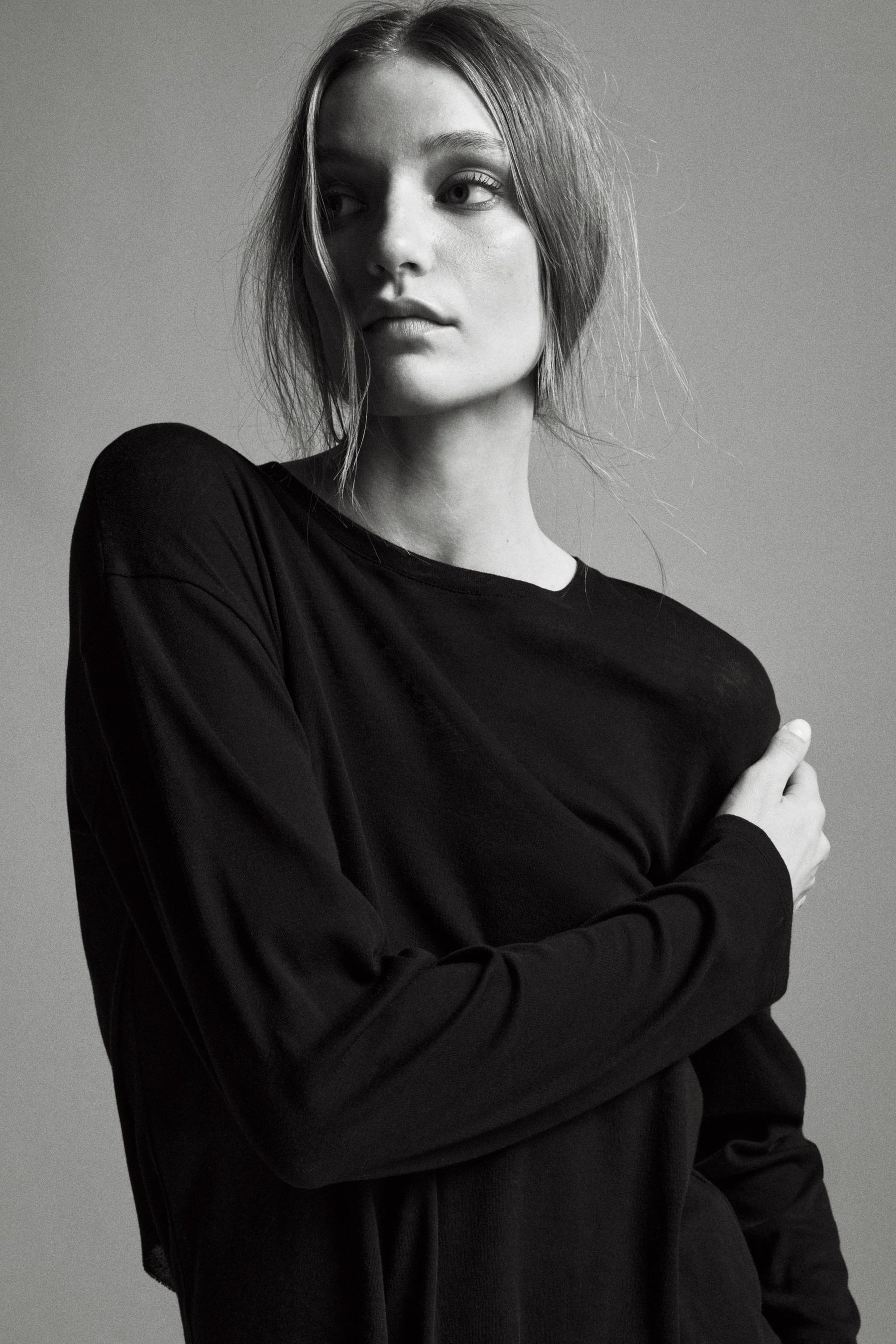 Übergroßes Baumwoll-T-Shirt