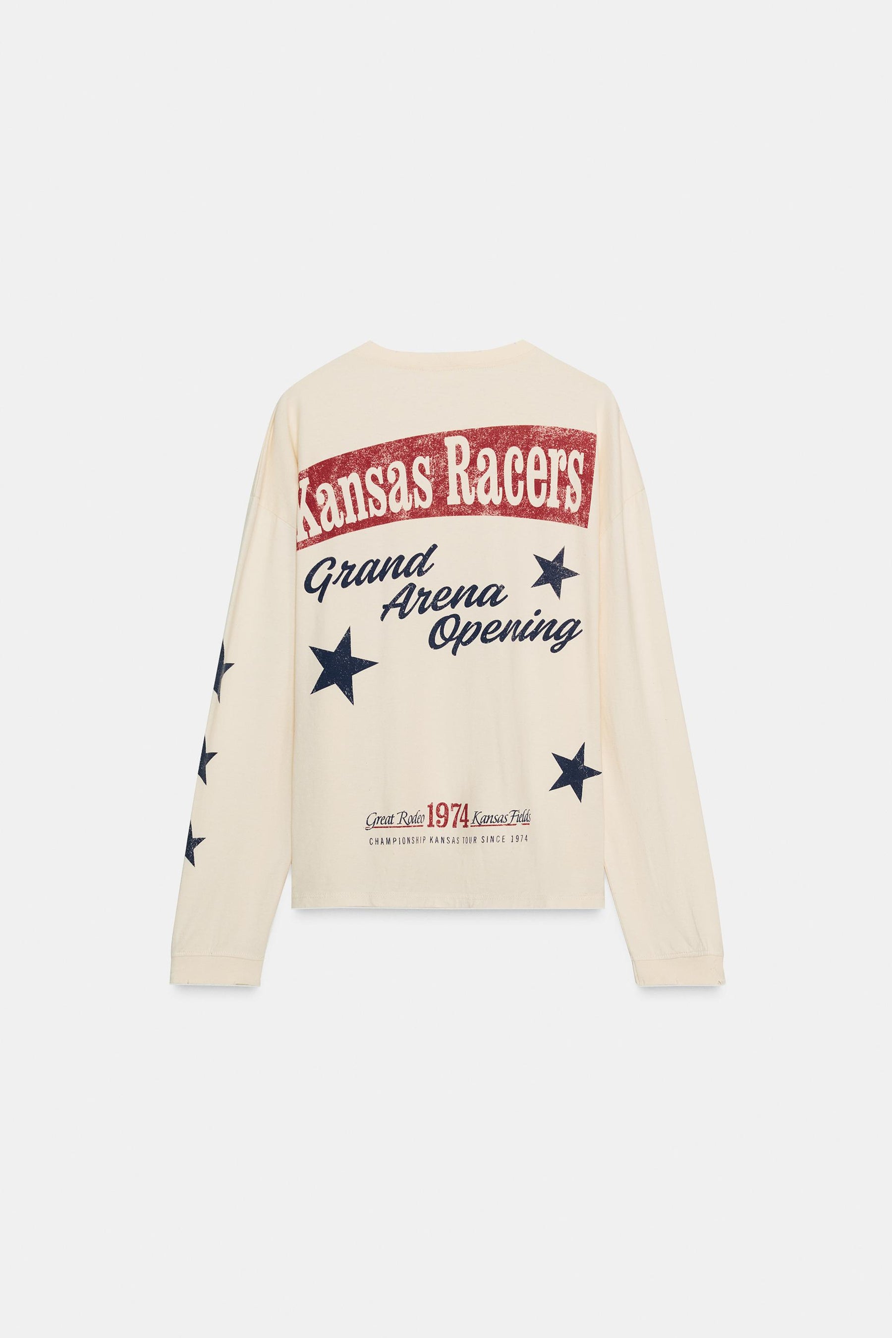 BEDRUCKTES BAUMWOLL-T-SHIRT