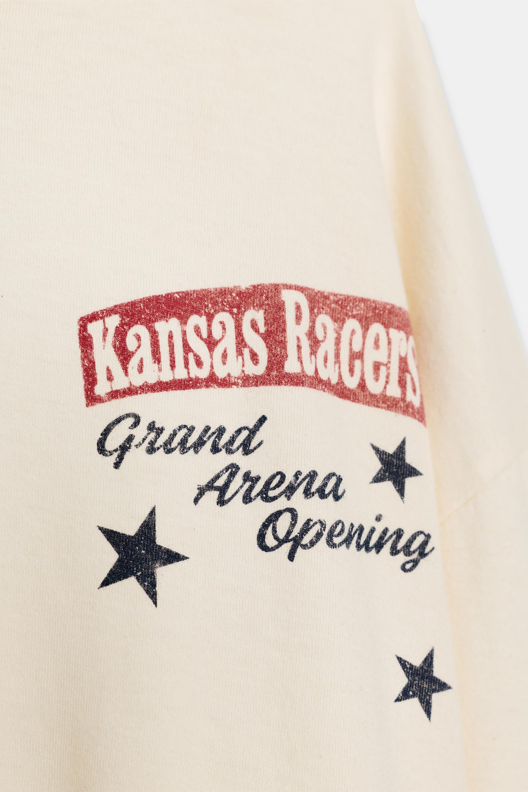 BEDRUCKTES BAUMWOLL-T-SHIRT