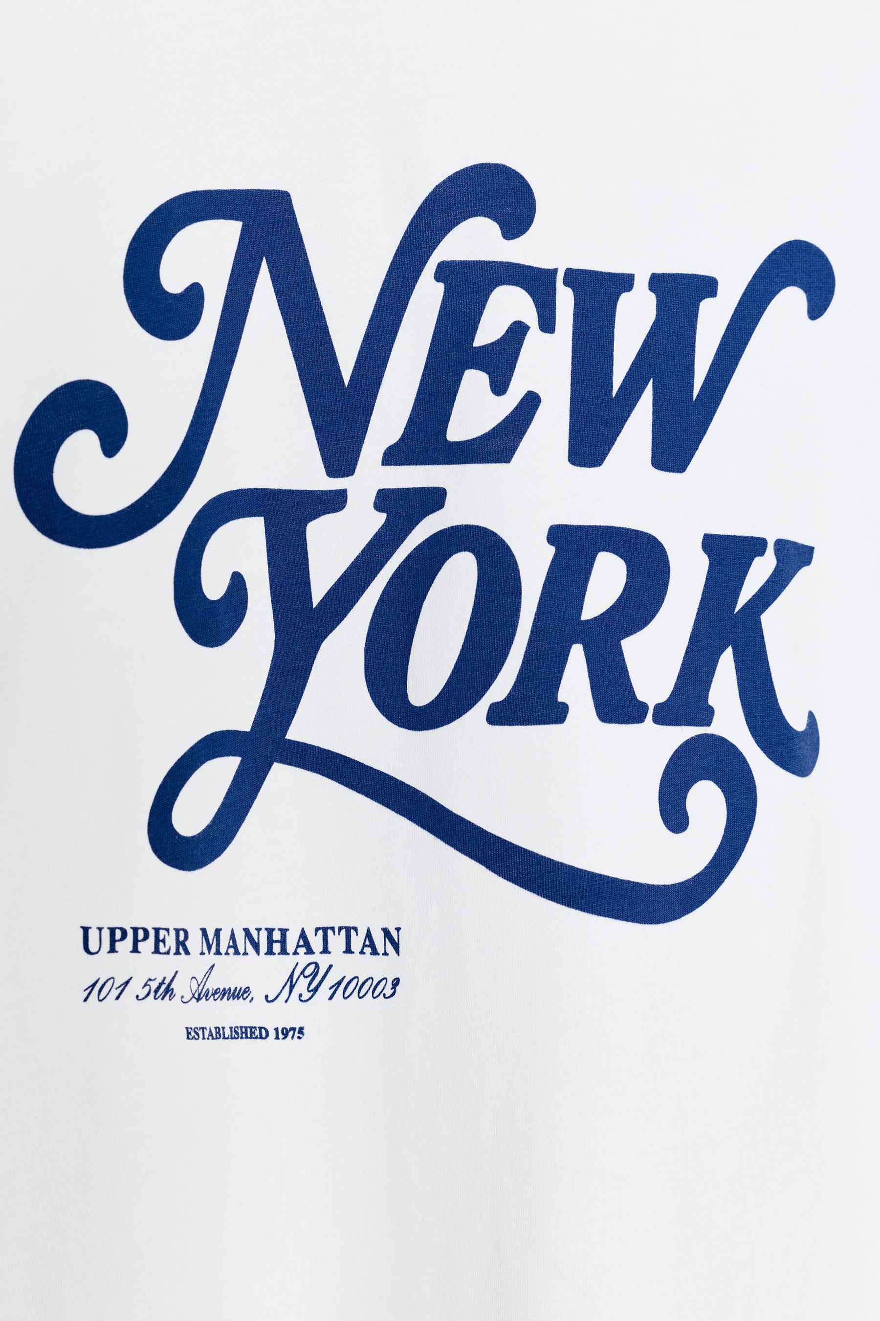 Kurzarm-T-Shirt mit Aufdruck