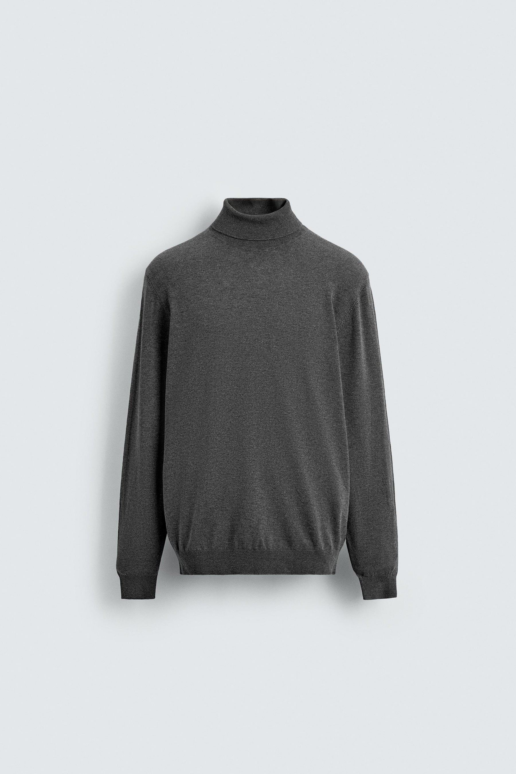 BASIC HIGH NECK SWEATER - Image 6