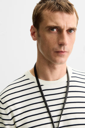 VISCOSE BLEND KNIT T-SHIRT - Image 5