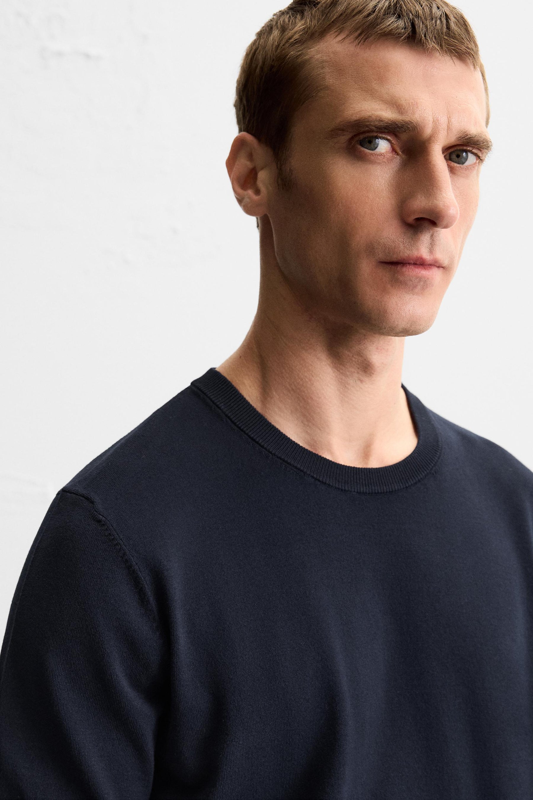 VISCOSE BLEND KNIT T-SHIRT - Image 5