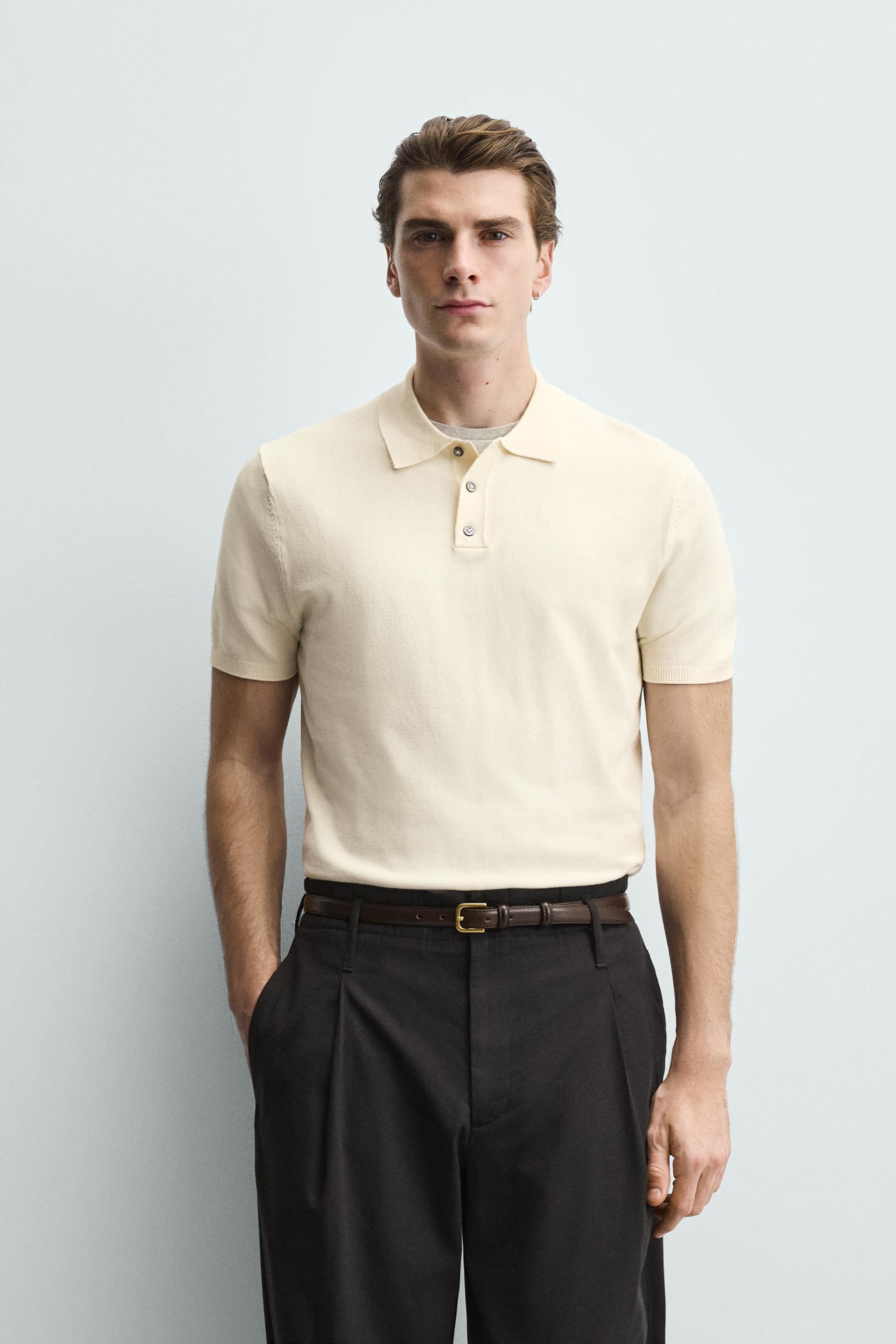 Knitted Regular Polo