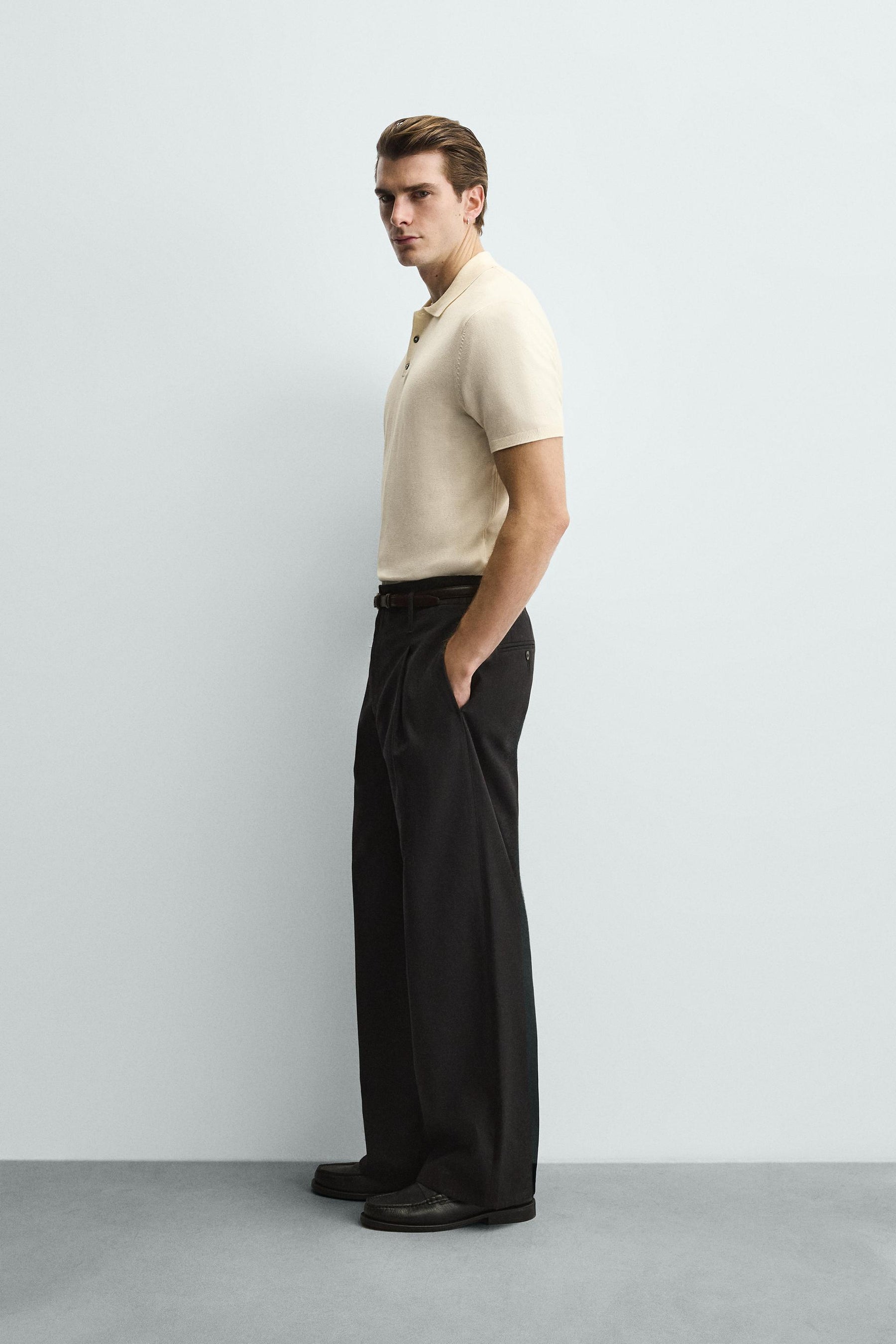 Knitted Regular Polo