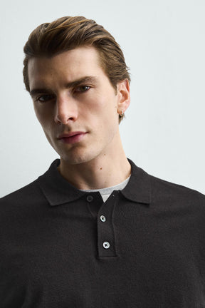 Knitted Regular Polo