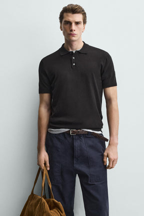 Knitted Regular Polo