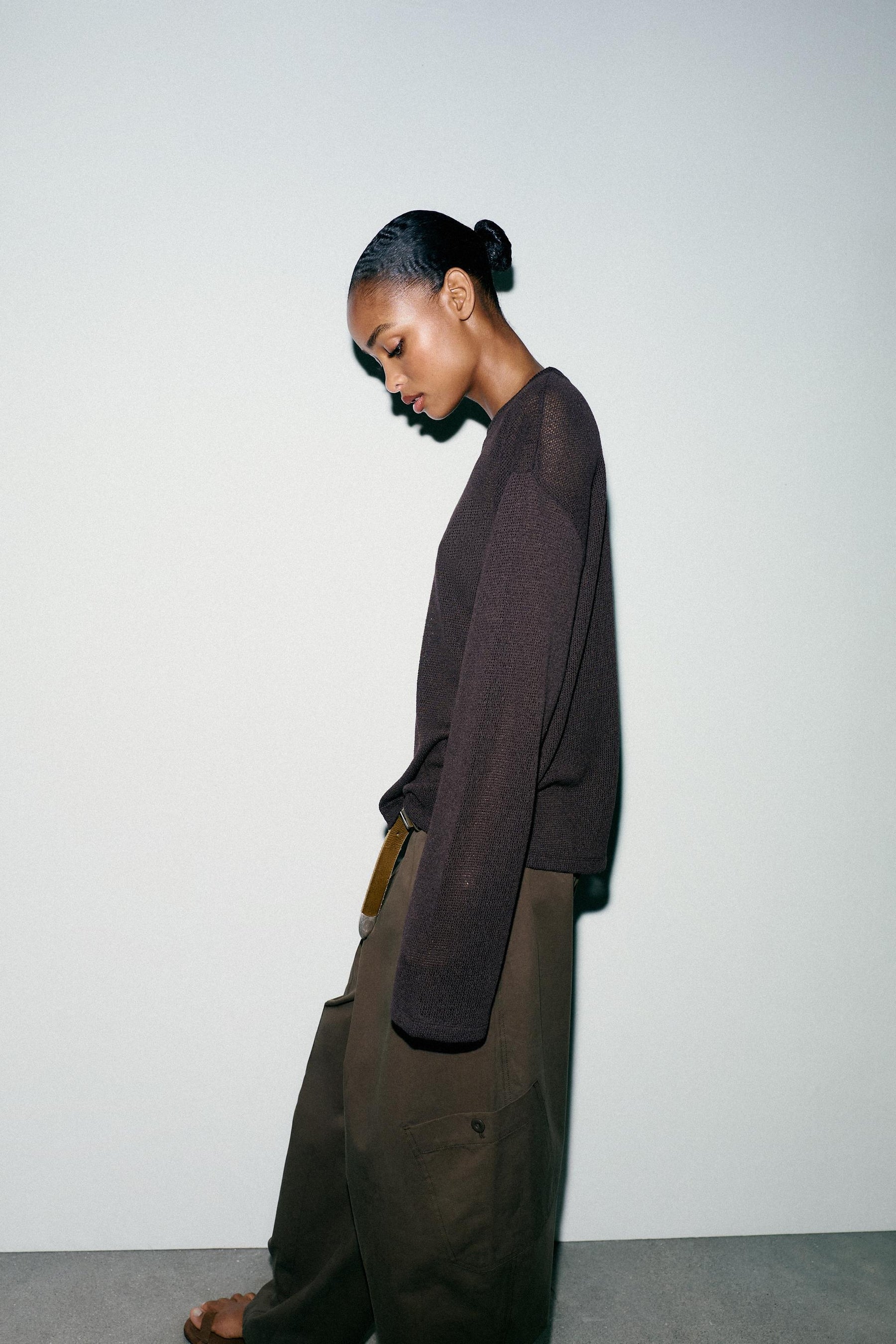 CUT-OUT KNIT SWEATER - Image 4