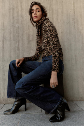 ANIMAL PRINT KNIT JUMPER - Image 4