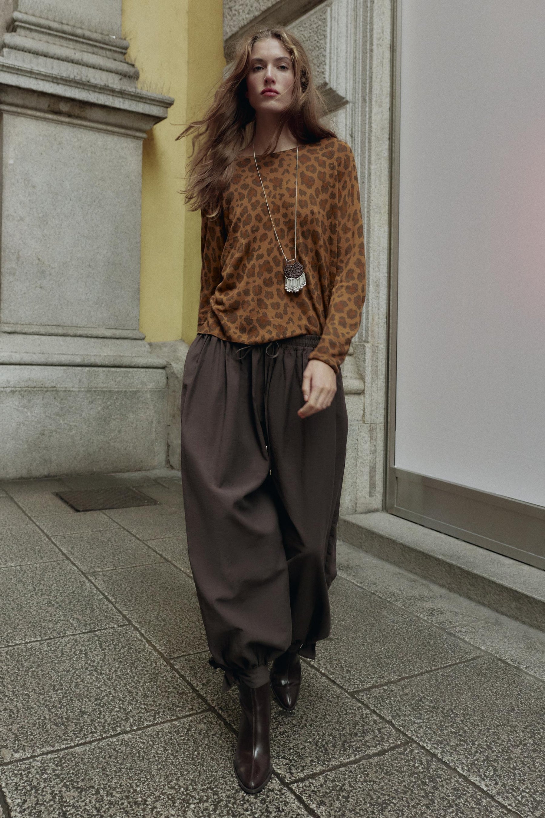 Pullover mit Tiermuster