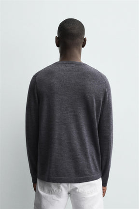 LIGHTWEIGHT WOOL JUMPER - Image 3