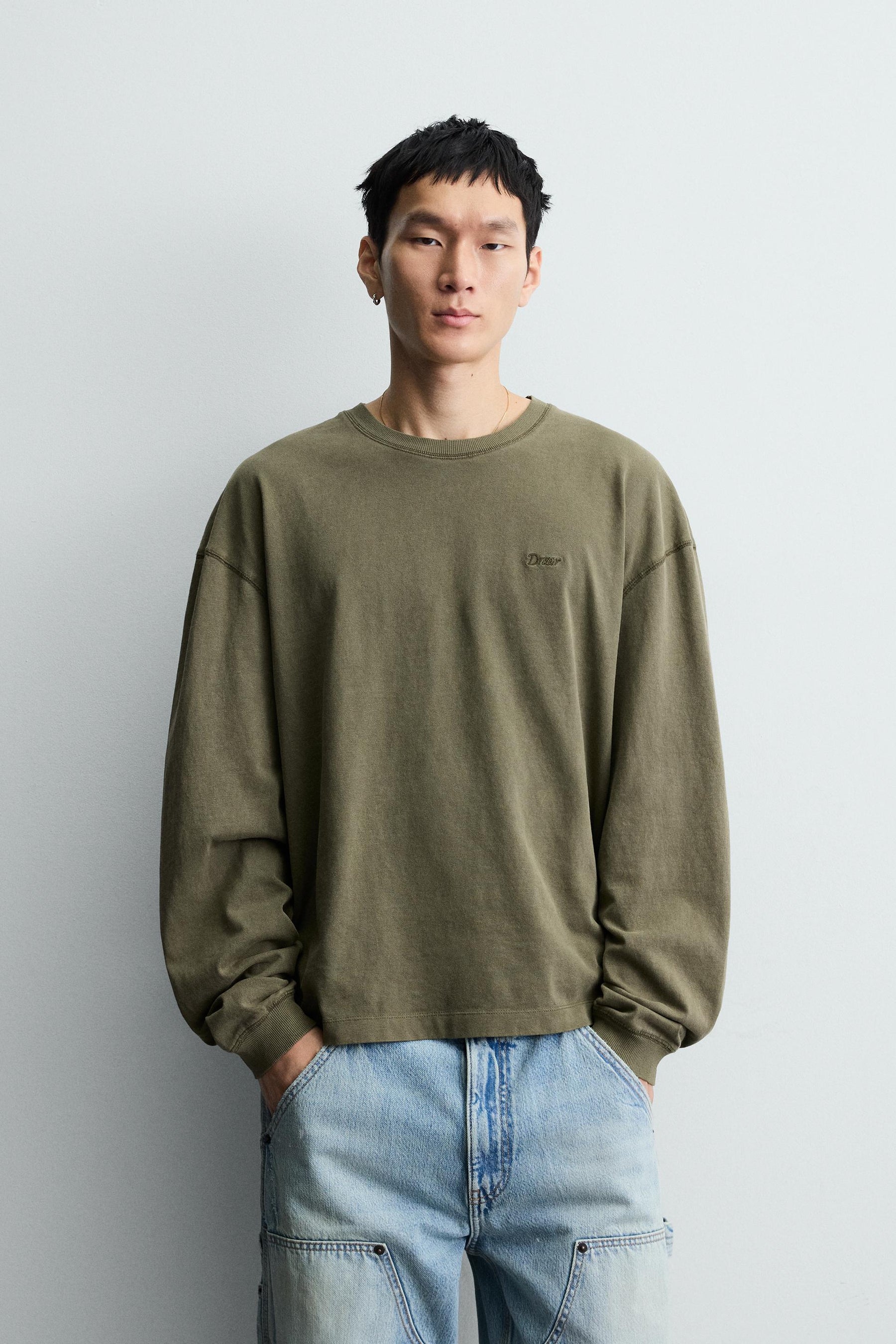 WASHED TEXTURED T-SHIRT - Image 2