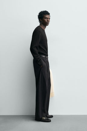 WAFFLE-KNIT TEXTURE T-SHIRT - Image 4