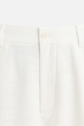 RELAXED FIT PLEATED TROUSERS - Image 9