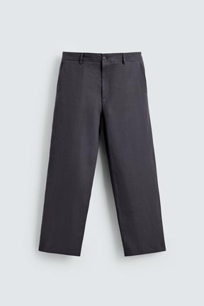 100% LINEN SUIT TROUSERS - Image 6