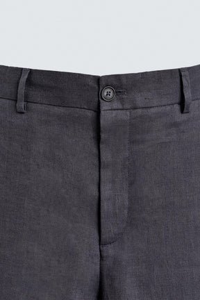 100% LINEN SUIT TROUSERS - Image 8
