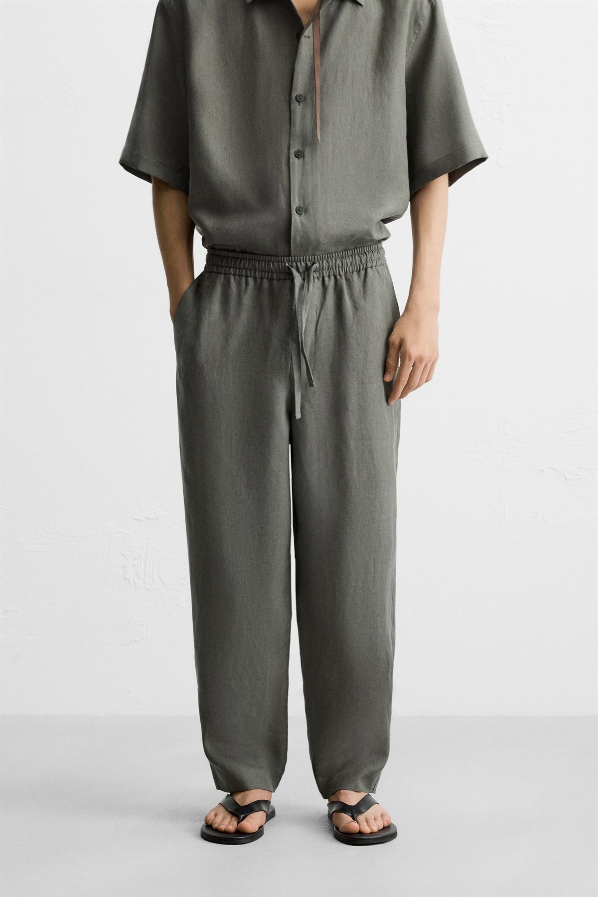 LINEN TROUSERS - Image 2