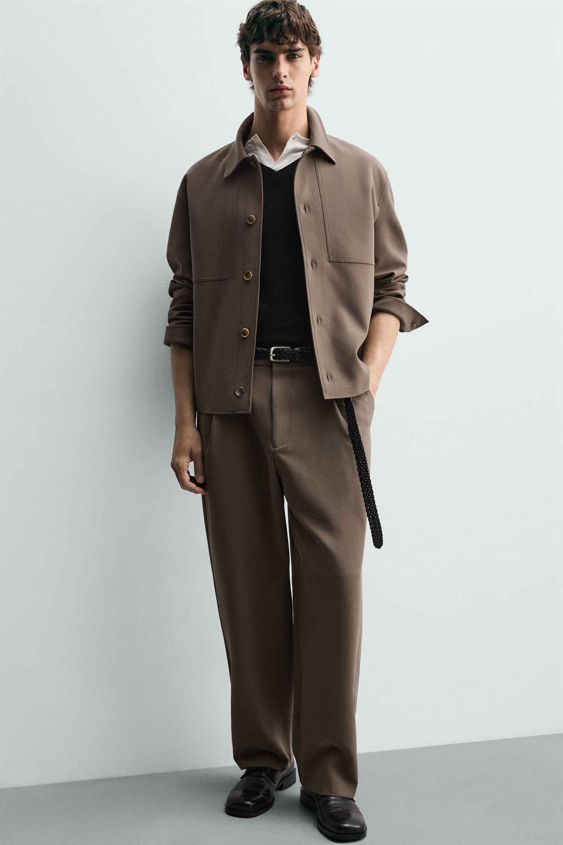 Pleated Relaxed Trousers