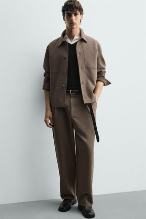 Pleated Relaxed Trousers