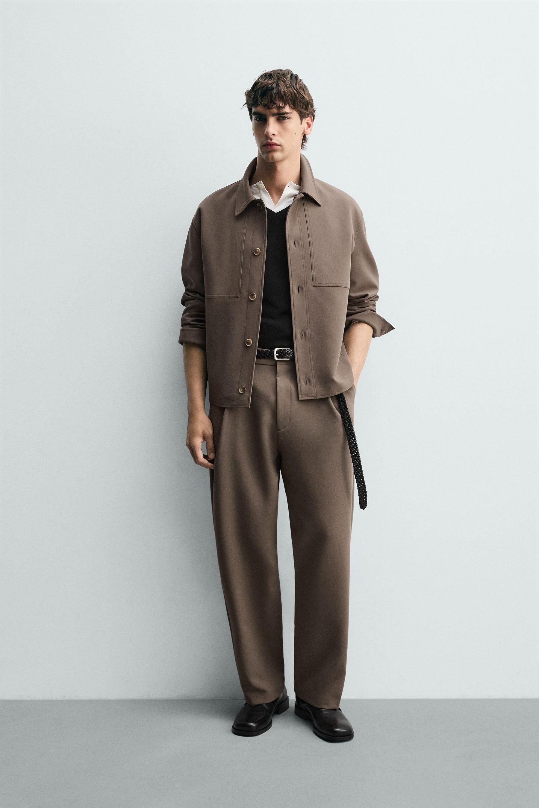 Pleated Relaxed Trousers