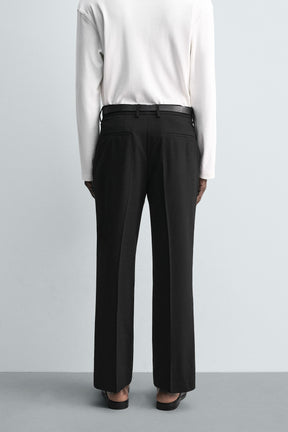 LOOSE-FITTING FLARED TROUSERS - Image 3