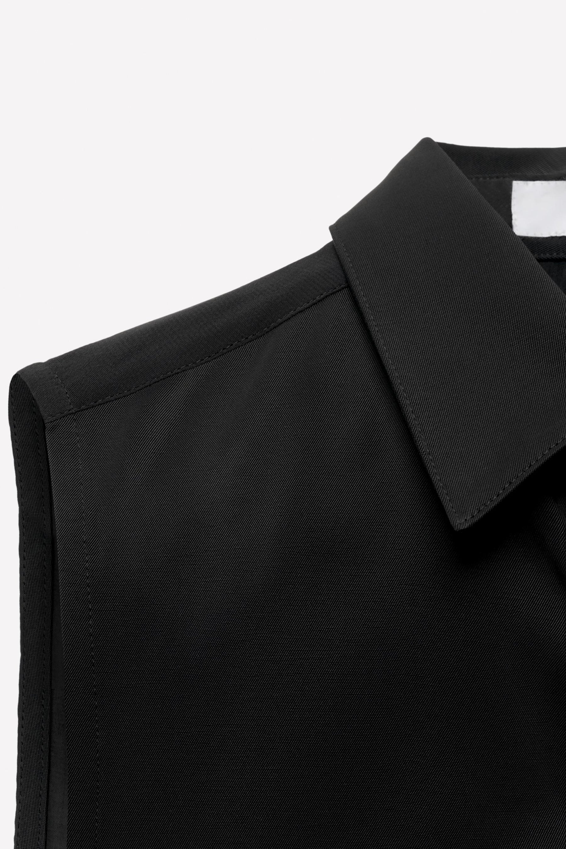 CONTRAST SEMI-SHEER SHIRT - Image 2