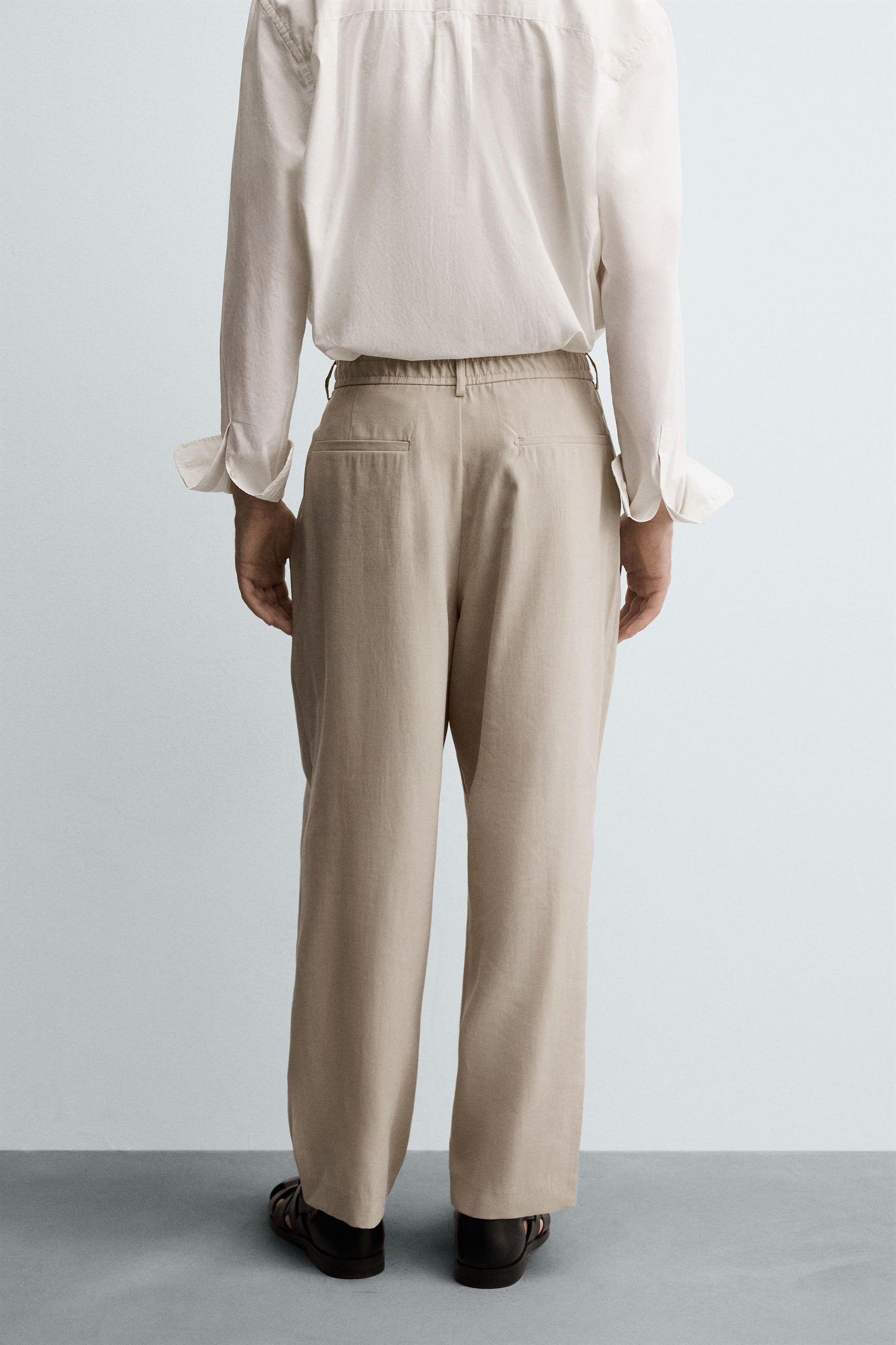 FLOWING PLEATED TROUSERS - Image 3