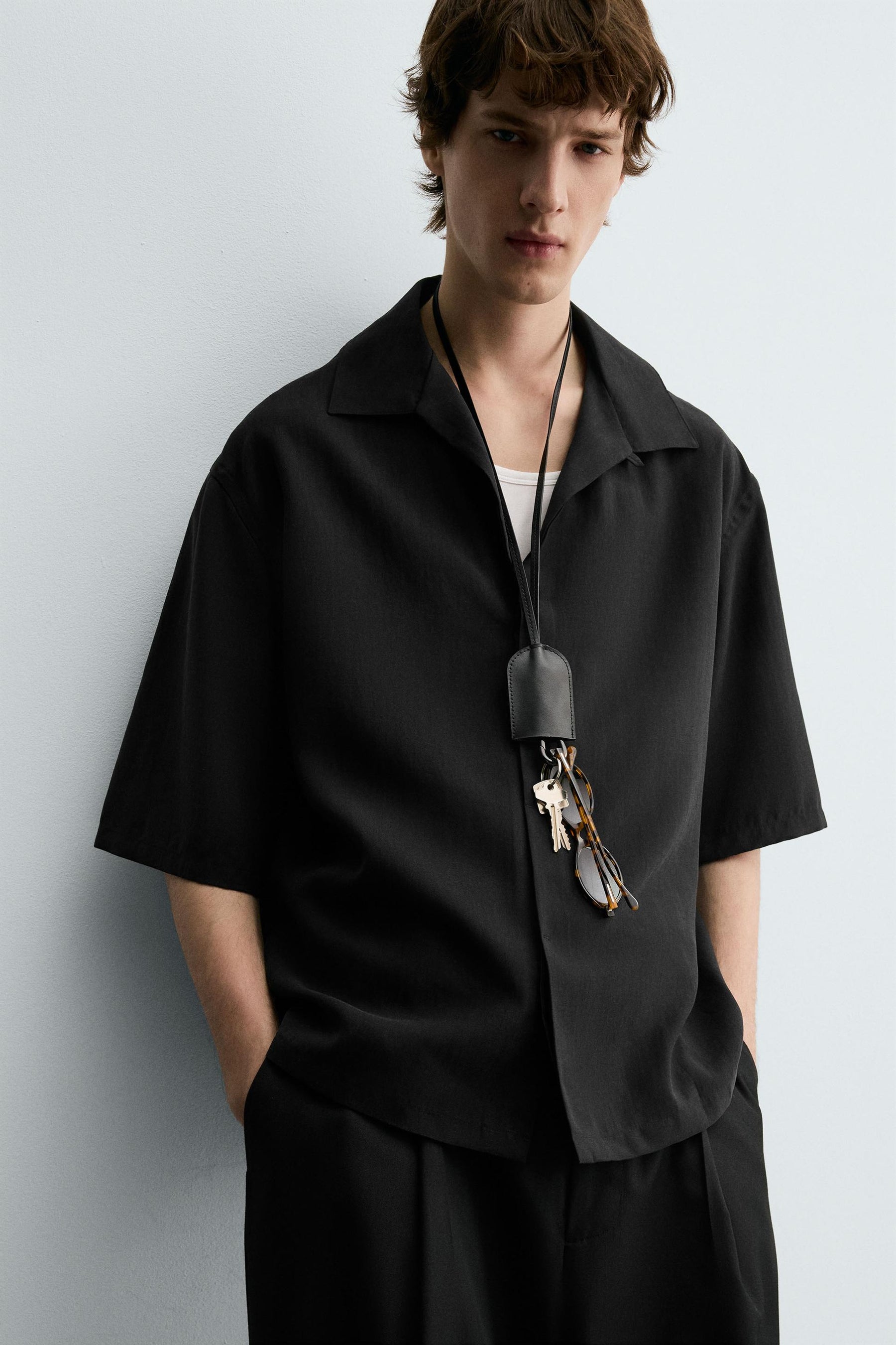 RELAXED FIT FLOWING SHIRT - Image 5