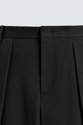 PINSTRIPE PLEATED TROUSERS - Image 10