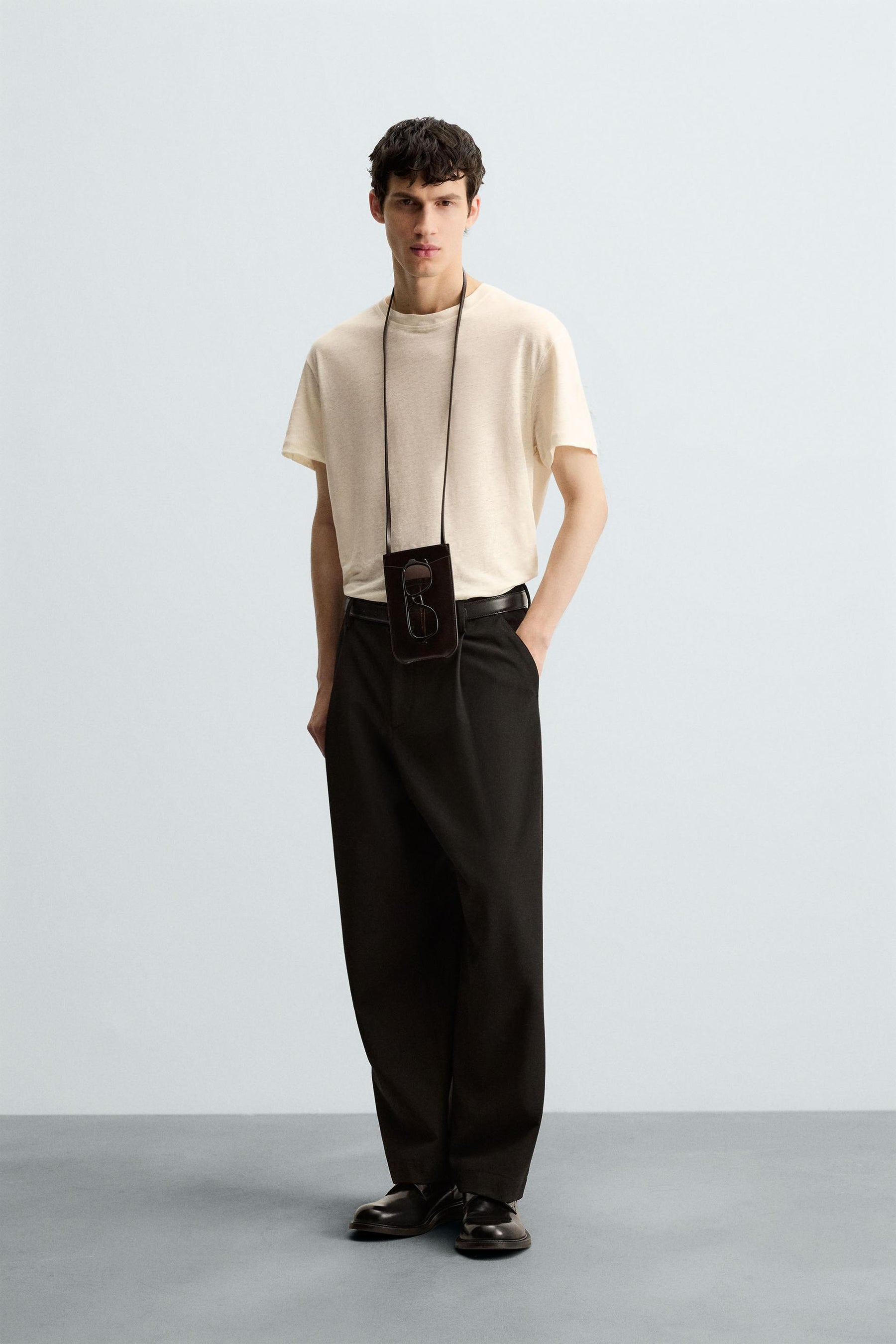 100% LINEN T-SHIRT - Image 1