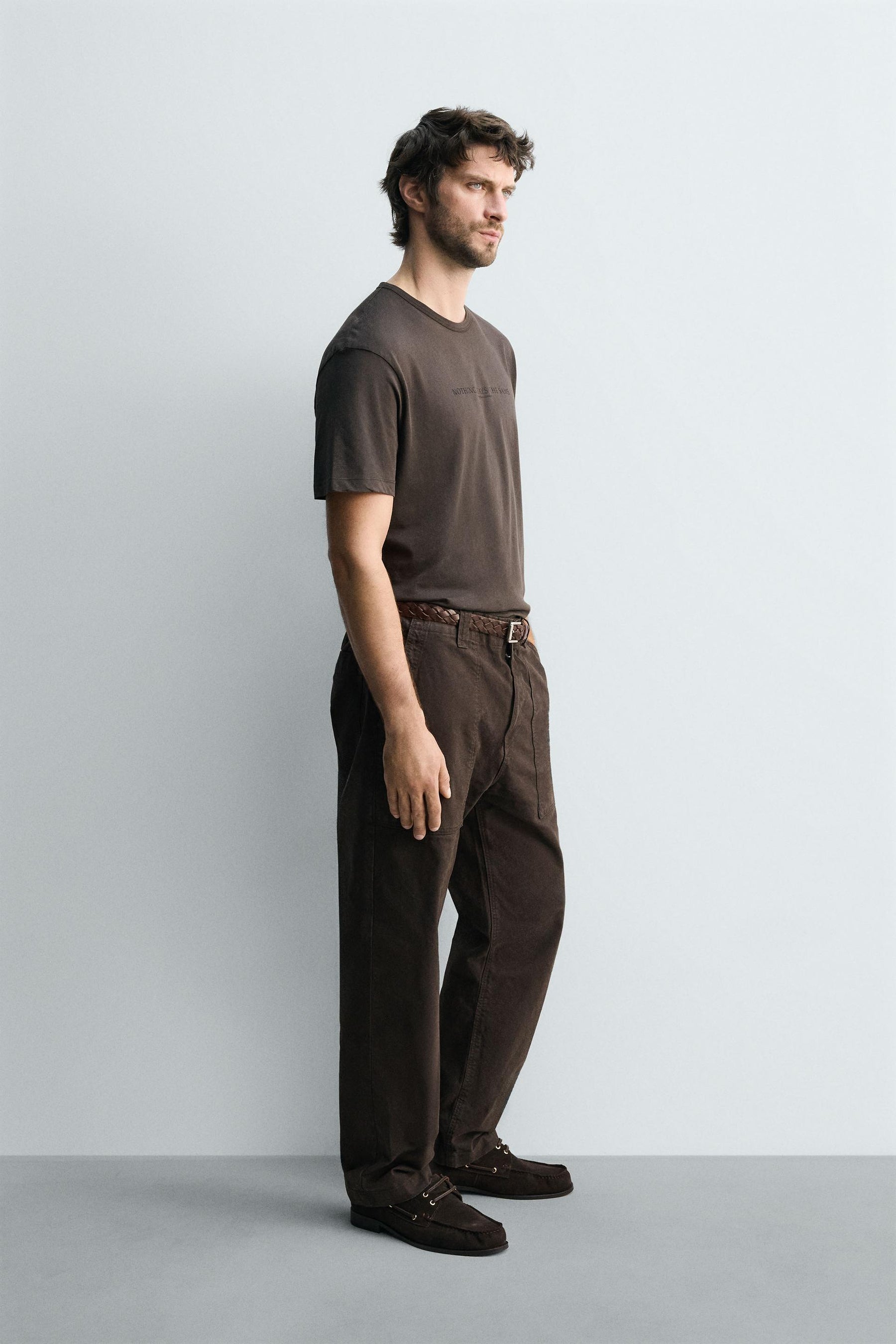 PRINTED SLOGAN T-SHIRT - Image 4