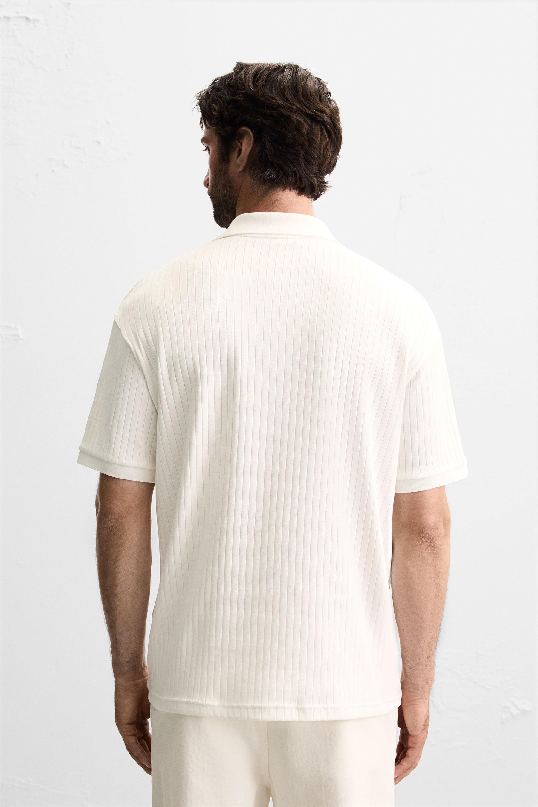RIB POLO SHIRT - Image 3